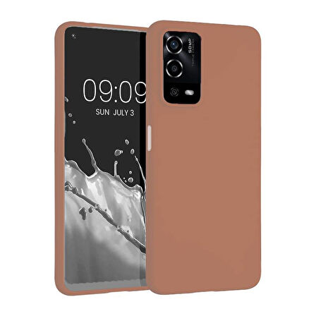 Oppo A55 4G İle Uyumlu Kılıf Esnek Leger Silikon Kapak