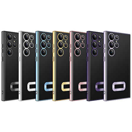 Poco C65 İle Uyumlu Şık Tasarımlı ve Parlak Velina Premium Silikon Kılıf