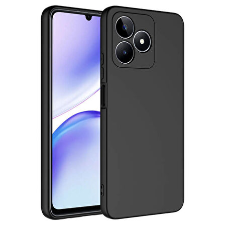 Realme C53 Kılıf Kılıf İçi Kadifeli Esnek Kadifon Lansman Premium Silikon Kılıf