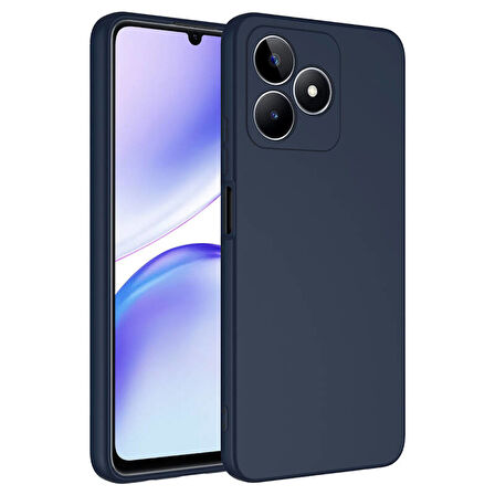 Realme Note 50 Kılıf Kılıf İçi Kadifeli Esnek Kadifon Lansman Premium Silikon Kılıf