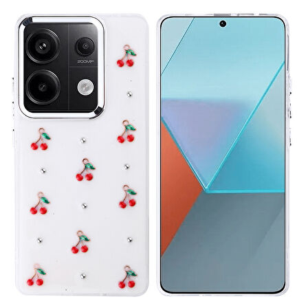 Redmi Note 13 Pro 4G Uyumlu Şık Mini Figürlü Ucay Premium Sert Silikon Kapak