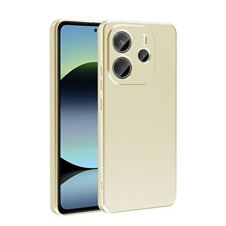 Redmi Note 14 4G İle Uyumlu Kılıf Esnek Leger Silikon Kapak