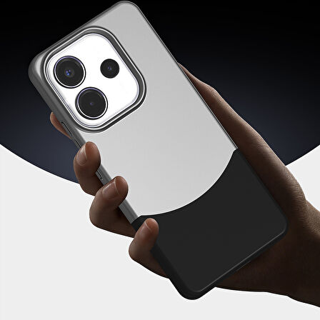 Redmi Note 14 5G Ultra İnce Yapılı Çift Parçalı Siqurt Sert Kapak