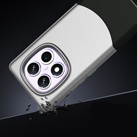 Redmi Note 14 Pro 4G Ultra İnce Yapılı Çift Parçalı Siqurt Sert Kapak