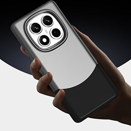 Redmi Note 14 Pro 5G Ultra İnce Yapılı Çift Parçalı Siqurt Sert Kapak