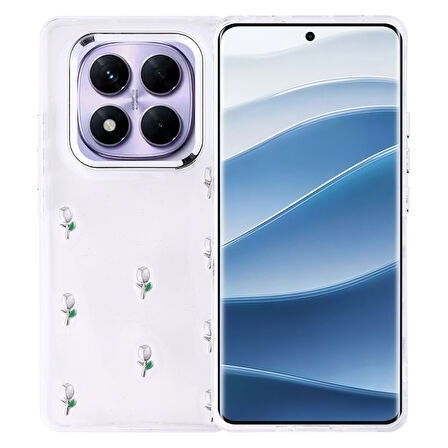 Redmi Note 14 Pro Plus Uyumlu Şık Mini Figürlü Ucay Premium Sert Silikon Kapak