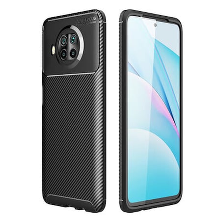 Redmi Note 9 Pro 5G Kılıf Karekarbon Desenli Şık ve Dayanıklı Torvex Premium Silikon Kapak