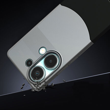 Redmi Note Note 13 Pro 4G Ultra İnce Yapılı Çift Parçalı Siqurt Sert Kapak