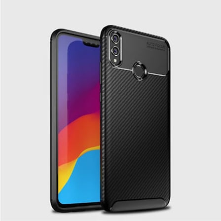 Xiaomi Mi Play Kılıf Karekarbon Desenli Şık ve Dayanıklı Torvex Premium Silikon Kapak