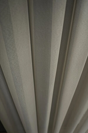 Natural Şık Dökümlü Gramajlı Tül Perde Kırışmaz  Salon Oturma Odası Yatak Odası Mutfak Antre