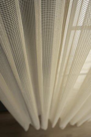 Dökümlü Dayanıklı Dekoratif Gramajlı Tül Perde  Pile Mutfak Salon Yatak Odası Çocuk Odası Antre
