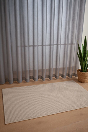 Dökümlü Dayanıklı Dekoratif Gramajlı Tül Perde  Pile Mutfak Salon Yatak Odası Çocuk Odası Antre