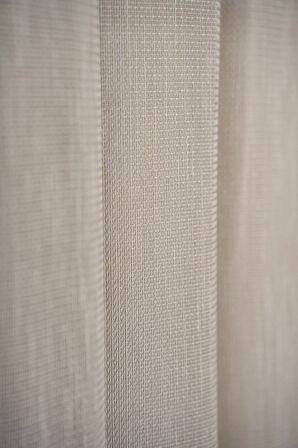 Keten İçeren Tül Perde Doğal Natural Ütü istemez  Salon Oturma Odası Yatak Odası Antre