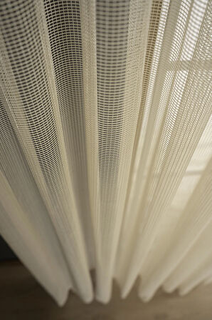 Dökümlü Dayanıklı Dekoratif Gramajlı Tül Perde  Pile Mutfak Salon Yatak Odası Çocuk Odası Antre