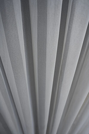 Natural Şık Dökümlü Gramajlı Tül Perde Kırışmaz  Salon Oturma Odası Yatak Odası Mutfak Antre