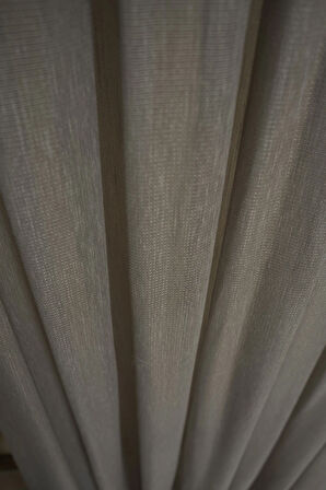 Keten İçeren Tül Perde Doğal Natural Ütü istemez  Salon Oturma Odası Yatak Odası Antre