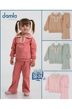 Dantel Yakalı Kız Takım