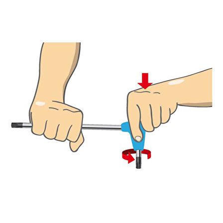 Unior 193HX T Saplı Allen 2 mm 623238