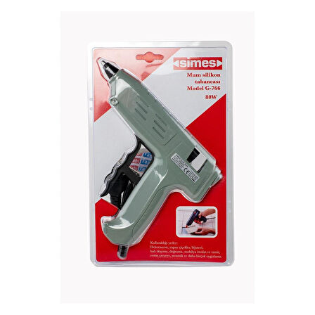 Simes G-766 Profesyonel Mum Silikon Tabancası 80 Watt