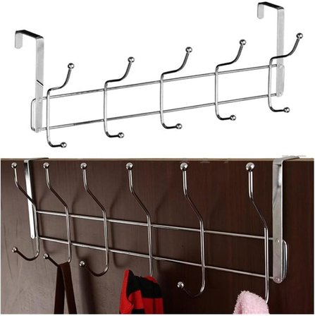 12'Li Kapı Arkası Metal Askı