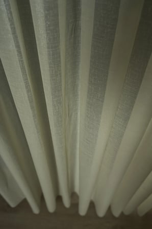 Işıltı Keten Şık Tasarımlı Dekoratif Tül Perde Salon Oturma Odası Yatak Odası Antre