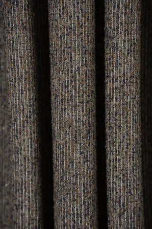 Dekoratif Şık %5 Simli Natural Yumuşak Dökümlü Fon Perde Salon Oturma Odası Yatak Odası Antre