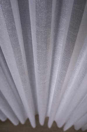 Işıltı Keten Şık Tasarımlı Dekoratif Tül Perde Salon Oturma Odası Yatak Odası Antre