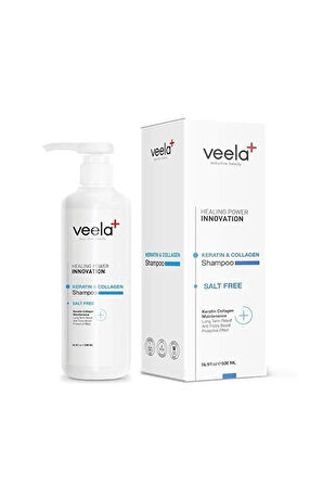  Yıpranmış Saçlar Için Kolajen Ve Keratin Bakım Şampuanı 