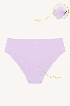 iShe Lila İz Yapmaz Slip Külot NBB1904
