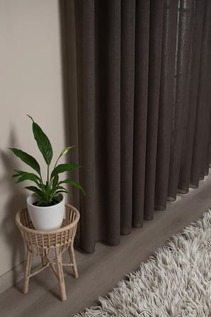 Estetik Modern Flamlı Dokulu Pileli Tül Perde Salon Oturma Odası Yatak Odası Çocuk Odası