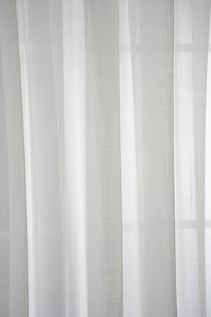Estetik Modern Flamlı Dokulu Pileli Tül Perde Salon Oturma Odası Yatak Odası Çocuk Odası