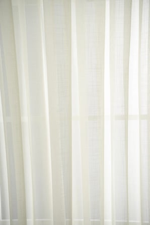 Estetik Modern Flamlı Dokulu Pileli Tül Perde Salon Oturma Odası Yatak Odası Çocuk Odası