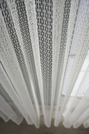 Modern Makrome Örgü File  Pileli Tül Perde Salon Oturma Odası Yatak Odası Çocuk Odası