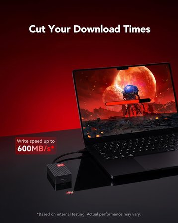 Play PRO MicroSDXC Express Kartı 256 GB, 900 MB/s'ye kadar okuma, 600 MB/s yazma, oyun optimizasyonlu, A2, 4K, el konsolları için yüksek hızlı hafıza kartı, anahtar, taşınabilir oyun cihazları