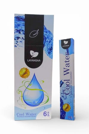 Layansaa Cool Water Tütsüsü – 20’li Doğal Çubuk Tütsü