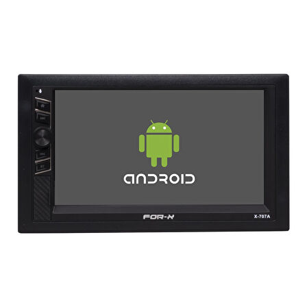 FOR-X X-707A 7'' ÜNİVERSAL ANDROİD DOUBLE TEYP 4/64