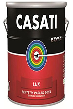 Casati Lüx Sentetik Parlak Boya 0,75 Litre siyah Tüm Renkler