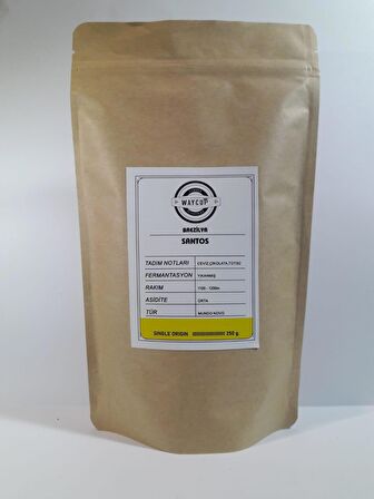 Waycup Coffee Brezilya Santos Çekirdek Kahve 250gr