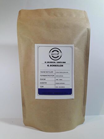 Waycup Coffee El Salvador El Borbollon Çekirdek Kahve 250gr