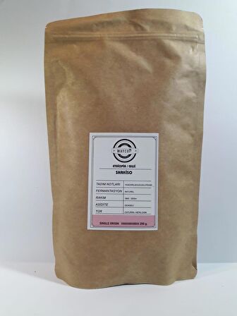 Waycup Coffee Ethiopia Guji Shakiso Çekirdek Kahve 250gr