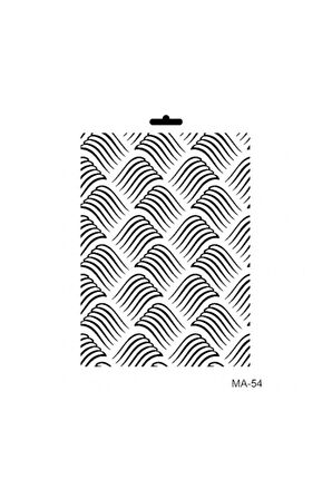 Ma54 Mix Media Stencil