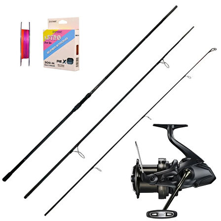 Shimano SpeedMaster 14000XTD - Prologıc C1 390cm 3.5LBS Sazan Olta Seti