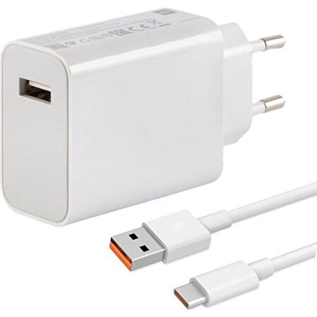 Xiaomi Type-C 33 Watt Hızlı Şarj Aleti Beyaz