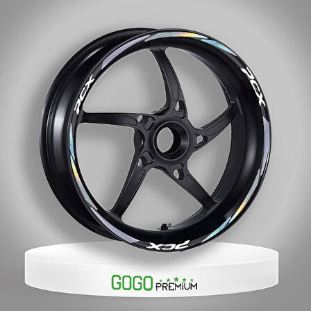 Gogo Jant Şeridi Hologramlı Iı 1 Set Honda Pcx