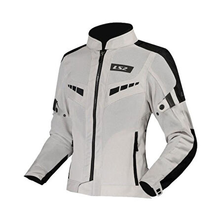 Ls2 Blade Aır Yazlık Kadın Mont Siyah-gri MEDIUM