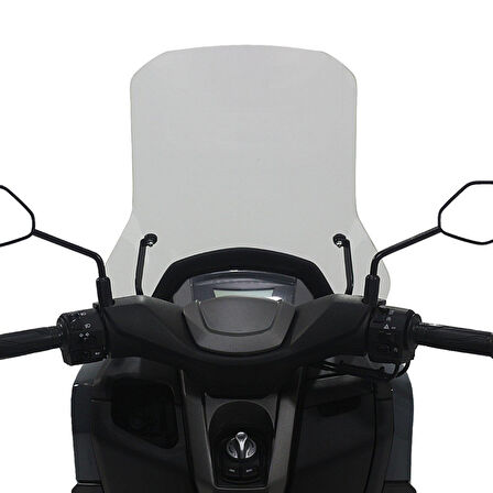 Gp Kompozit Ayaklı Tur Camı Şeffaf 72 Cm Yamaha Nmax 125 155 2021-2024