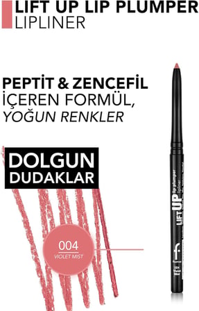 Lift Up Lip Plumper Lipliner Dolgunlaştırıcı Etkili &amp; Uzun Süre Kalıcı Dudak Kalemi