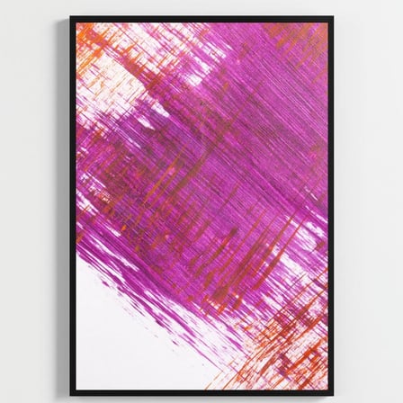 Besay Yüzler Ve İzler | Modern Salon Duvar Dekorasyonu | Kırmızı Pop Art Kadın Posteri | 3'Lü Set A2 Çerçevesiz