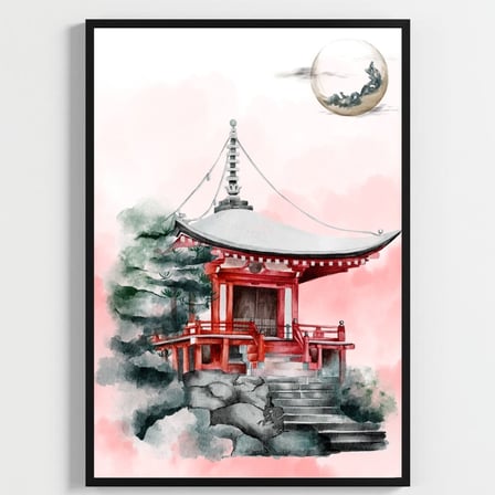 Besay Uzak Doğu Esintisi | Salon Ve Ofis Duvar Dekorasyonu | Japon Kültürü Pop Art Kadın Posteri | 3'Lü Set A4 Çerçevesiz