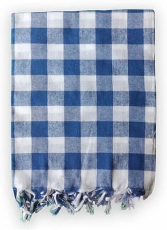 DENİZLİ ÇEYİZ Mavi 150 X 150 Cm Sofra Bezi Masa Ve Piknik Örtüsü mavi 150 x 150